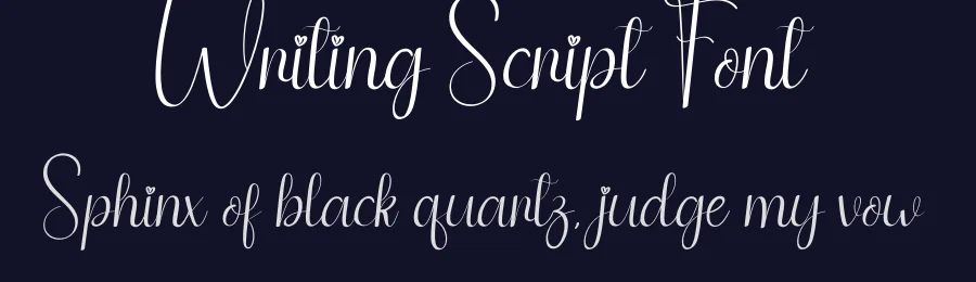 Writing Script Font by andikastudio — Script Handwritten Font — thumbnail 2