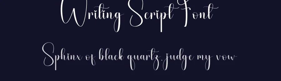 Writing Script Font by andikastudio — Script Handwritten Font — thumbnail 2