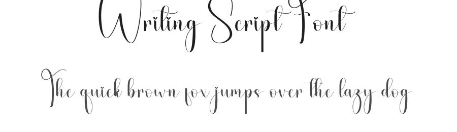 Writing Script Font by andikastudio — Script Handwritten Font