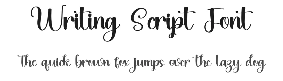 Writing Script Font by inermediaSTUDIO — Script Handwritten Font