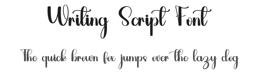 Writing Script Font by inermediaSTUDIO — Script Handwritten Font