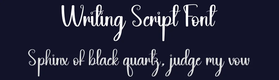 Writing Script Font by andikastudio — Script Handwritten Font — thumbnail 2