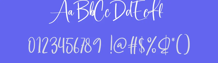 Writing Script Typeface by creativeletter — Script Handwritten Font — thumbnail 3