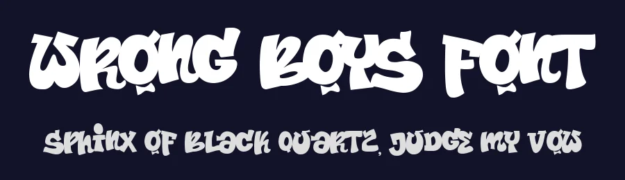 Wrong Boys Font by Cikareotype Studio — Display Font — thumbnail 2