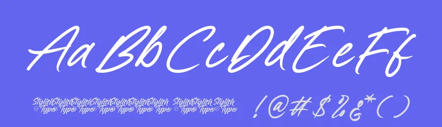 Wroteful Authentic – Aesthetic Handwritten Script Font by stylishtype.co — Script Handwritten Font — thumbnail 3
