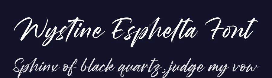 Wystine Esphelta Font by letterenastudios — Script Handwritten Font — thumbnail 2