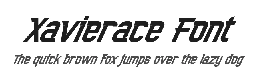 Xavierace Font by Meliora Studio — Display Font