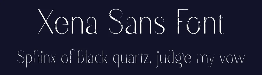 Xena Sans Font by vpcreativeshop — Sans Serif Font — thumbnail 2