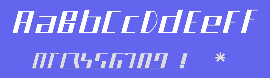 Xenon Display Font by Satheesh Chandran — Display Font — thumbnail 3