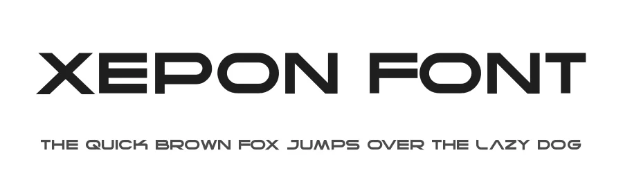 Xepon Font by hayoyuka8 — Display Font