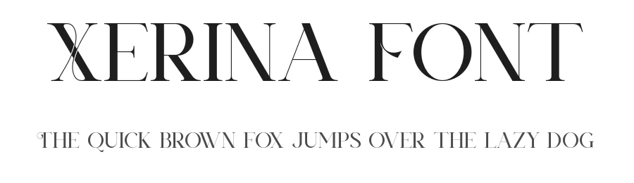 Xerina Font by SlideShoot — Serif Font
