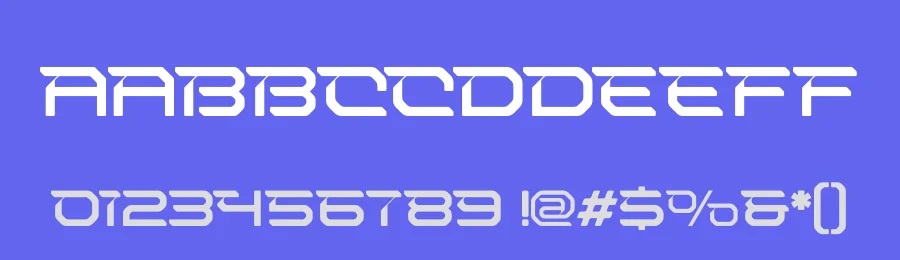 Xeura – Modern Futuristic Display Font by timelesstype.co — Display Font — thumbnail 3