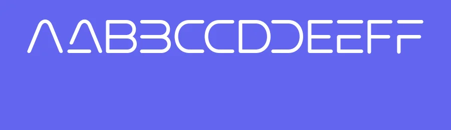 Xoonar – Futuristic Display Font by FlawlessAndCo — Display Font — thumbnail 3
