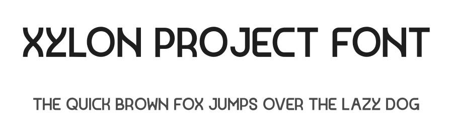 Xylon project Font by andstudio07 β Sans Serif Font