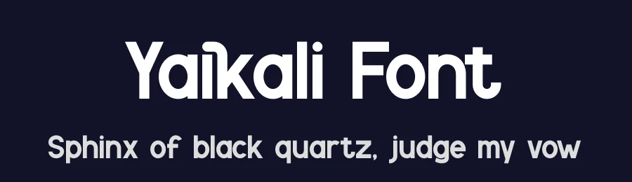 Yaikali Font by Denustudios — Serif Font — thumbnail 2