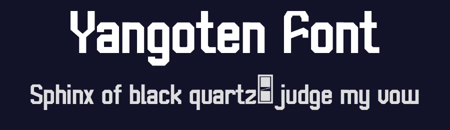 Yangoten Font by Design Amour — Display Font — thumbnail 2