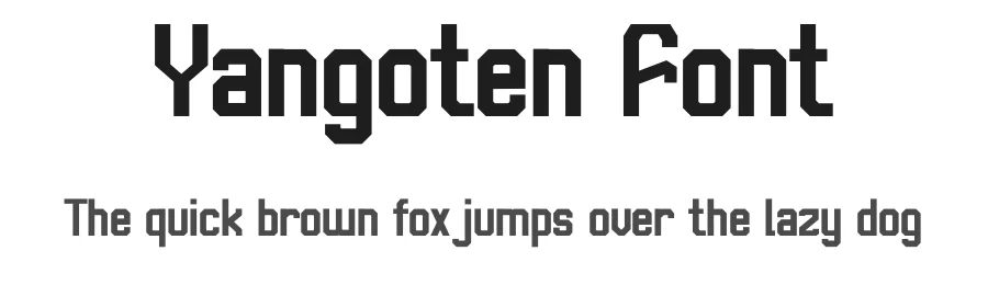 Yangoten Font by Design Amour — Display Font