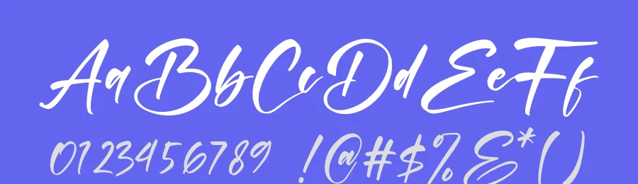 Yaristalia Font by letternity — Script Handwritten Font — thumbnail 3
