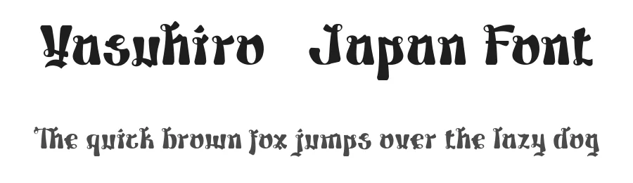 Yasuhiro – Japan Font by TypeClassHeroes — Script Handwritten Font