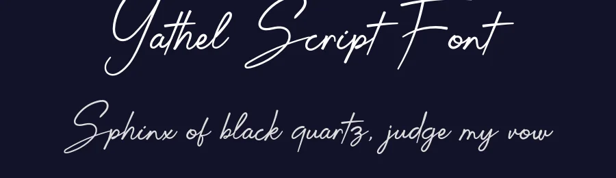 Yathel Script Font by NDNL Studio — Script Handwritten Font — thumbnail 2