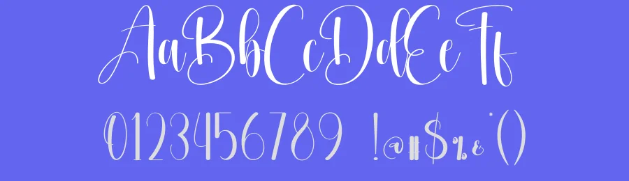 Yearbook Calligraphy Font by creativeletter — Script Handwritten Font — thumbnail 3