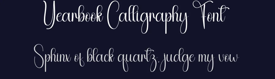 Yearbook Calligraphy Font by andikastudio — Script Handwritten Font — thumbnail 2