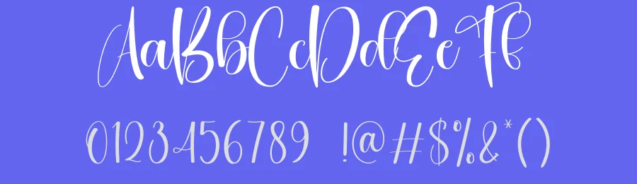 Yearly – Authentic Handwritten Style Font by creativeletter — Script Handwritten Font — thumbnail 3