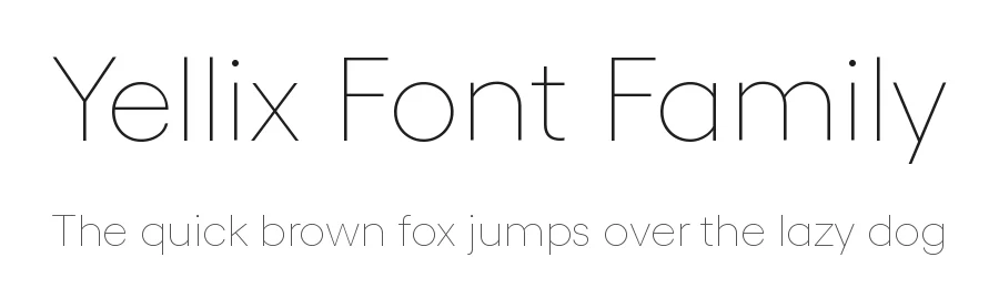 Yellix Font Family by Martin Vácha — Decorative Font