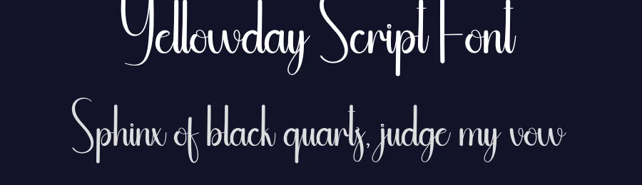 Yellowday Script Font by andikastudio — Script Handwritten Font — thumbnail 2