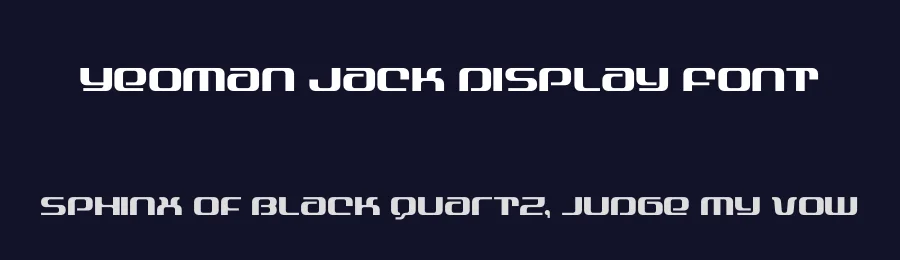 Yeoman Jack Display Font by Iconian Fonts — Display Font — thumbnail 2