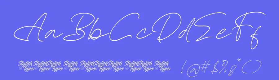 Yessiou Saphire – Handwritten Ink Font by stylishtype.co — Script Handwritten Font — thumbnail 3