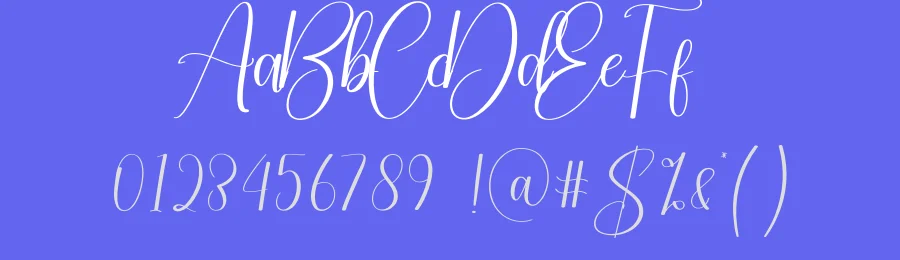 Yesterday Calligraphy Typeface by creativeletter — Script Handwritten Font — thumbnail 3