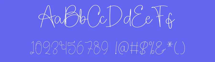 Yesterday Samantha – Casual Handwritten Script Font by freshtypeink — Script Handwritten Font — thumbnail 3
