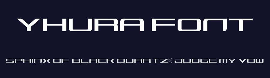 Yhura Font by MenkType Studio — Display Font — thumbnail 2