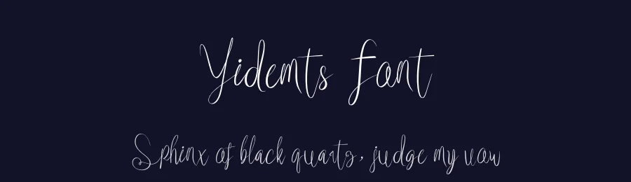 Yidemts Font by khalwastudio — Script Handwritten Font — thumbnail 2