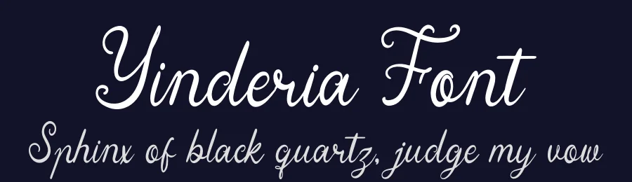 Yinderia Font by Gracetypestudio — Script Handwritten Font — thumbnail 2