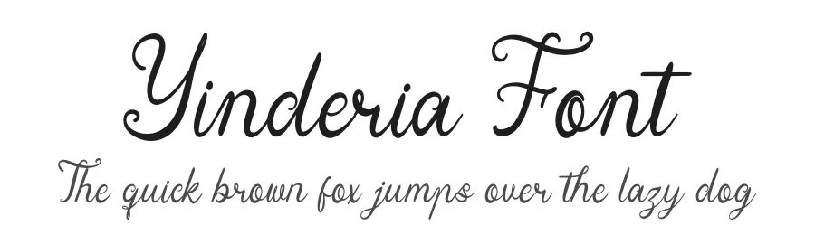 Yinderia Font by Gracetypestudio — Script Handwritten Font
