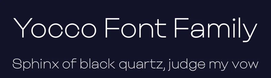 Yocco Font Family by Black Foundry — Decorative Font — thumbnail 2