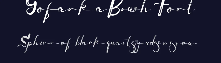 Yofanka Brush Font by edricstudio — Script Handwritten Font — thumbnail 2