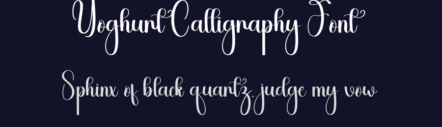 Yoghurt Calligraphy Font by andikastudio — Script Handwritten Font — thumbnail 2