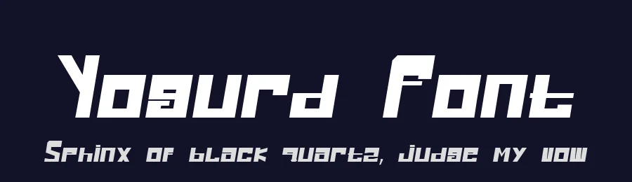 Yogurd Font by Gunaloecraft — Sans Serif Font — thumbnail 2