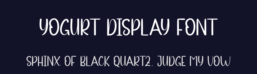 Yogurt Display Font by andikastudio — Script Handwritten Font — thumbnail 2