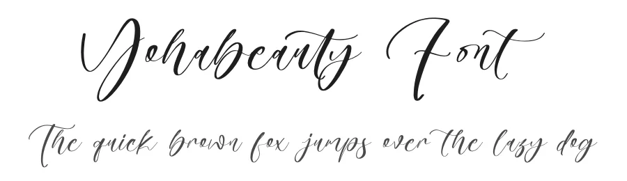 Yohabeauty Font by letterenastudios — Script Handwritten Font