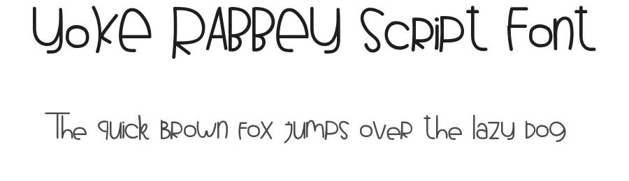 YOKE RABBEY Script Font by inermediaSTUDIO — Script Handwritten Font