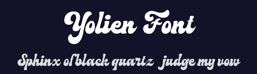Yolien Font by ReyreyBlue — Script Handwritten Font — thumbnail 2