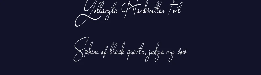 Yollanyta Handwritten Font by andikastudio — Script Handwritten Font — thumbnail 2