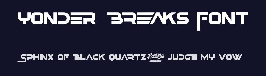 Yonder Breaks Font by noahtype — Decorative Font — thumbnail 2