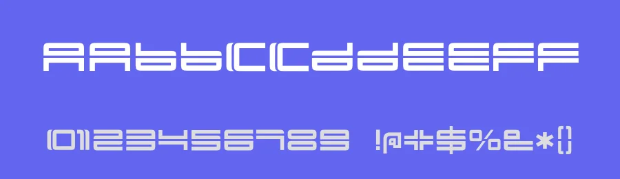 Yonder Recoil Font by Typodermic — Decorative Font — thumbnail 3