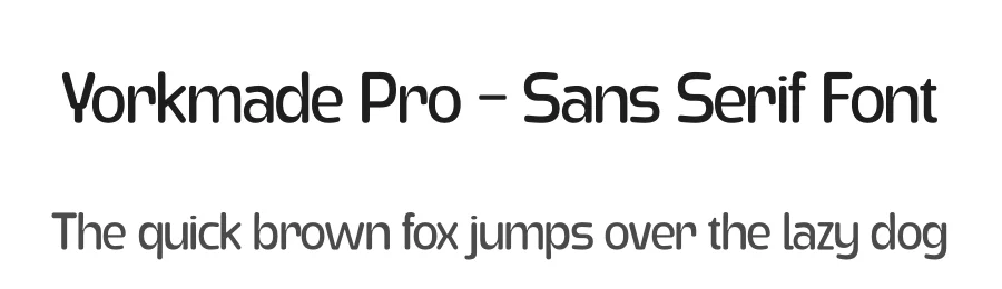 Yorkmade Pro – Sans Serif Font by limitype — Decorative Font