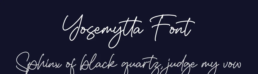 Yosemytta Font by perspectype — Script Handwritten Font — thumbnail 2